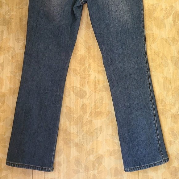 Lincoln Outfitters Fleece Lined Winter Denim Bootcut Size 8 Mid Rise Jeans - Picture 5 of 10